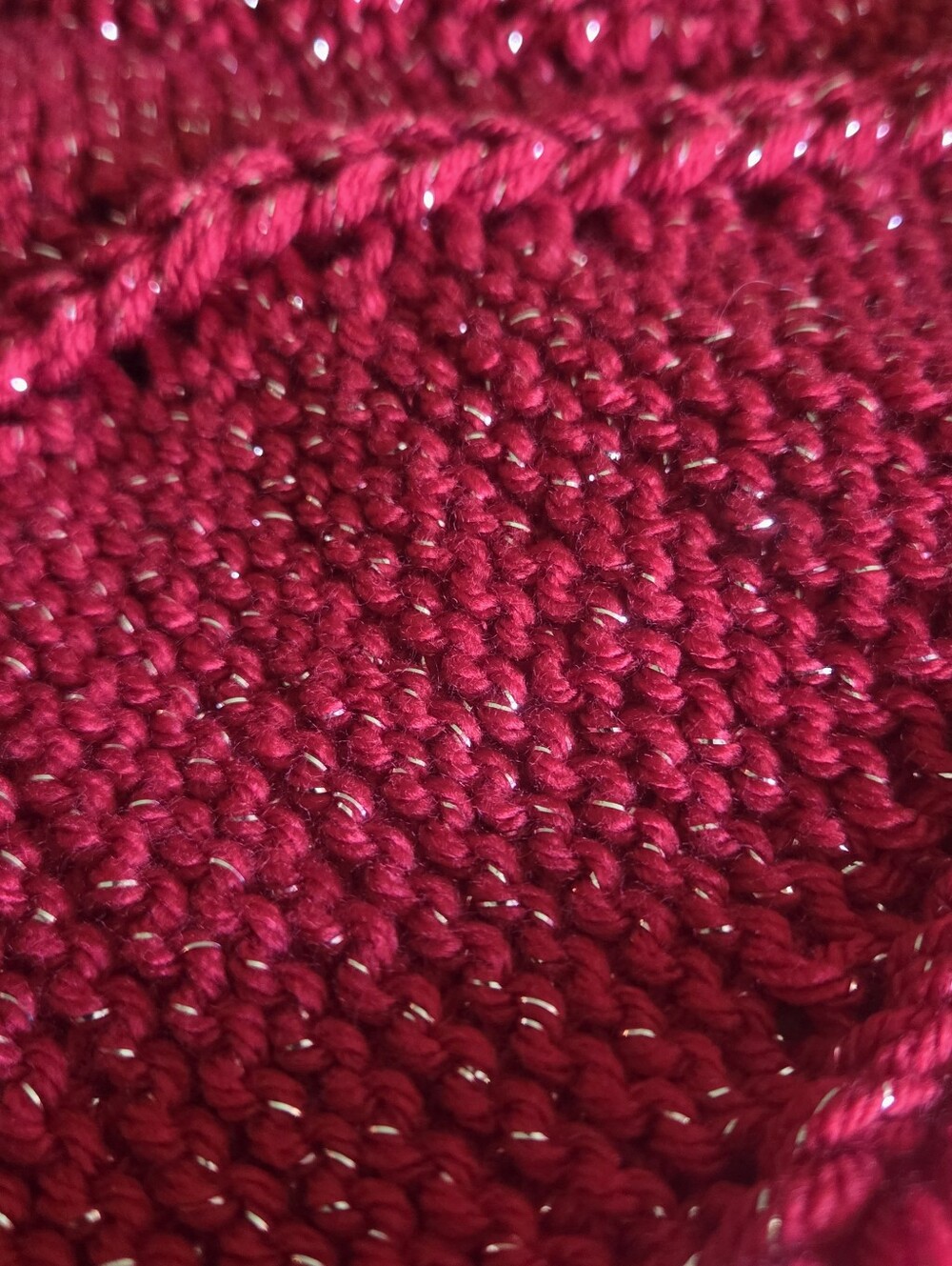 Dragon Wing Cowl Scarf - Ruby - Picture 6 of 9